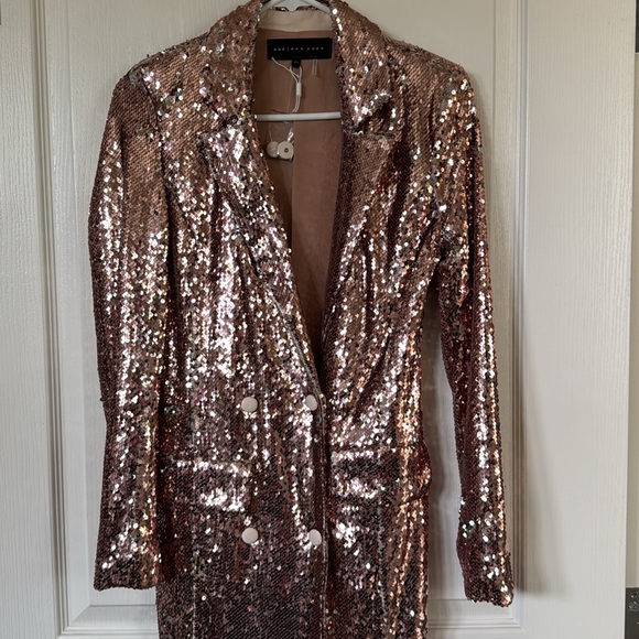 Endless Rose Sequin Blazer Jacket - Picture 16 of 17